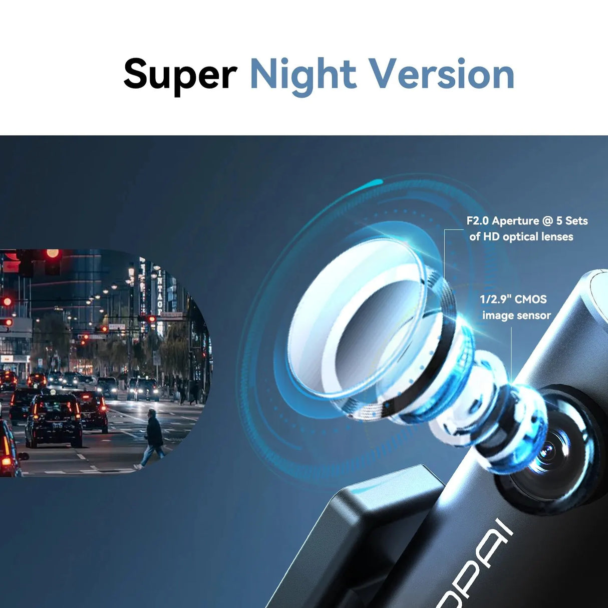 DDPAI Dash Cam Mini Pro 1296P Ultra HD