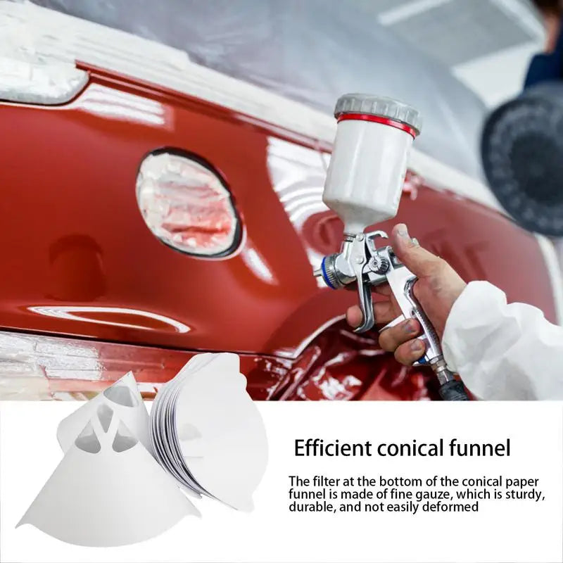 Automobile Fine Mesh Paint Filter Automotive Paint Strainers