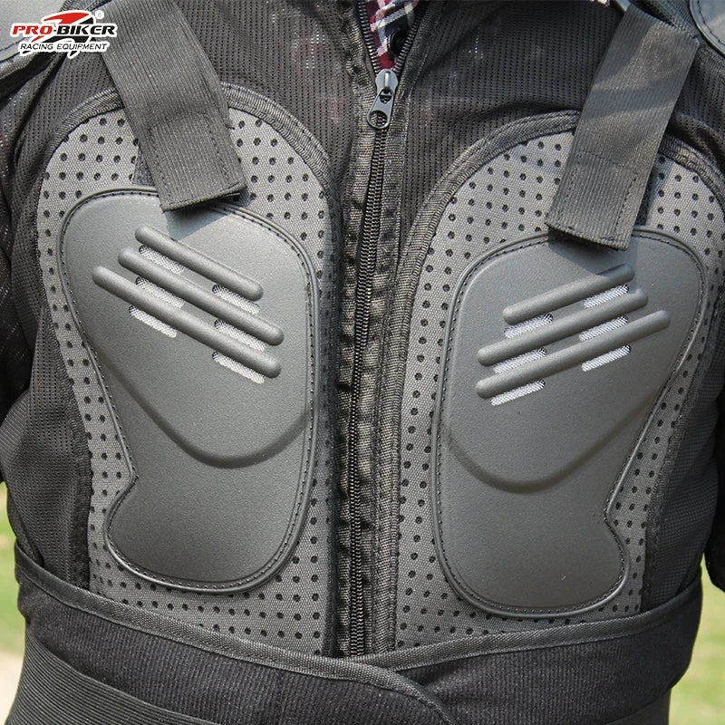 Pro-biker Motorcycle Protective Gears Jacket Armor Motocross Protection Body Gears Motorbike Jackets for cycling outdoor riding