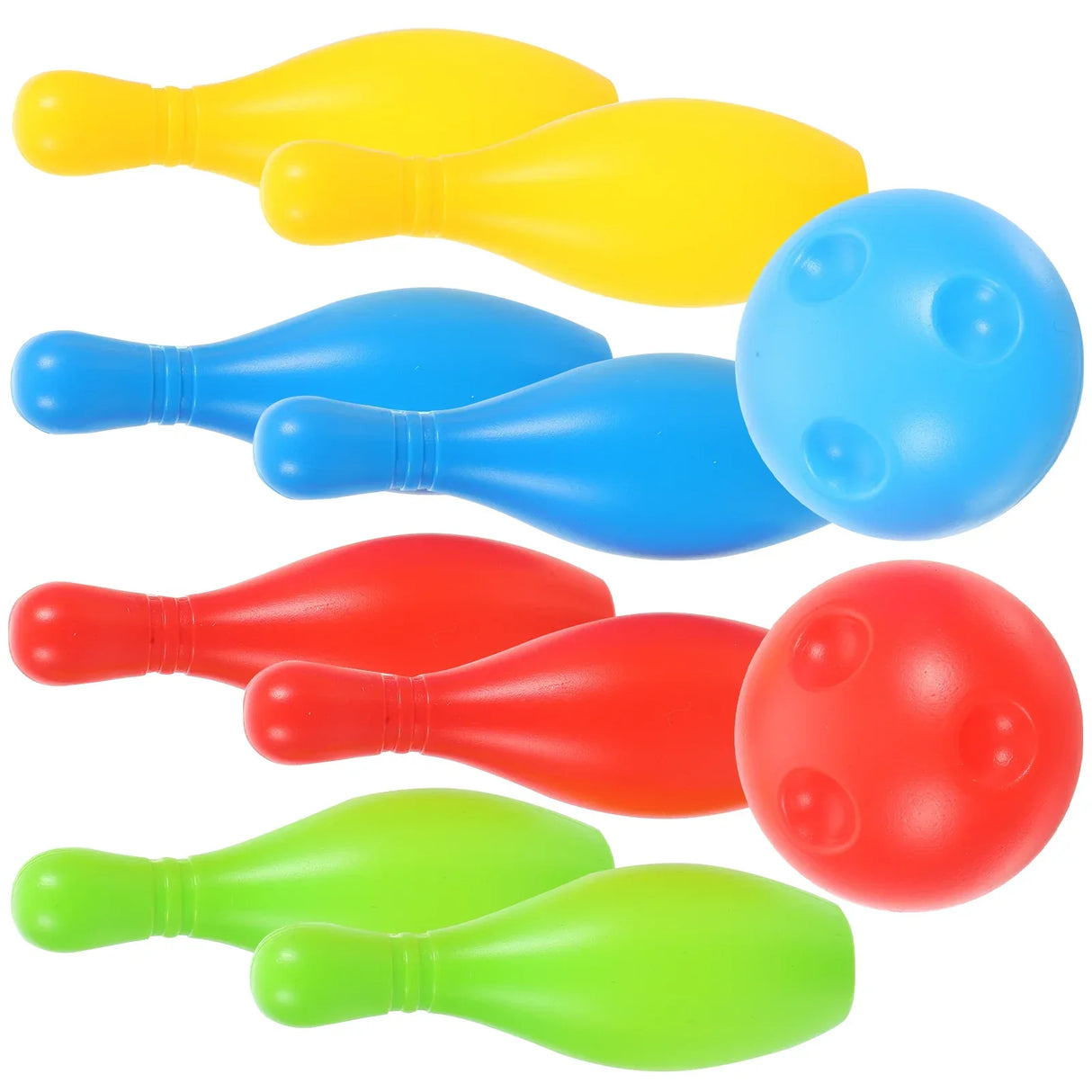 Bowling Set Toys Includes and Balls Indoor and