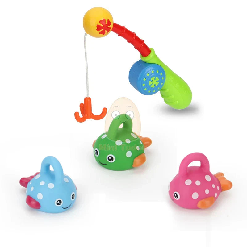 Baby Bath Toys Finding Fish Kids Float Spray