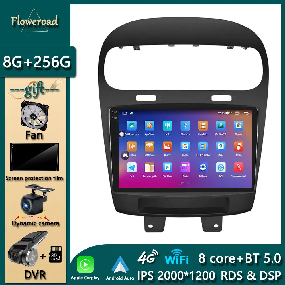 Car Intelligent System Android For Dodge Journey Fiat