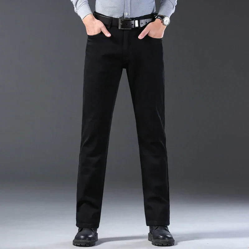 2023 New Men's Stretch Regular Fit Jeans Fashion