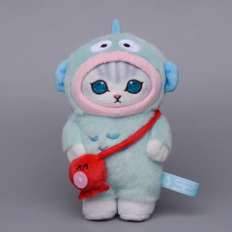 Sanrio Keychain Kuromi Ugly Fish Cat Cinnamoroll Crossdressing