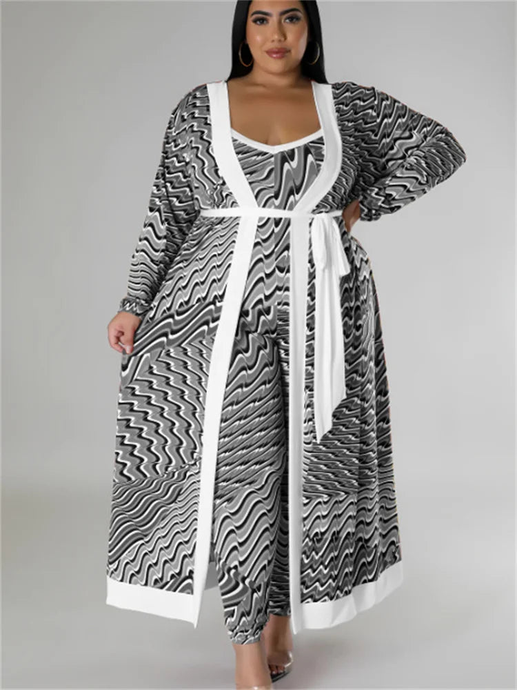 Wmstar Plus Size Dress Sets 2 Piece Outfits