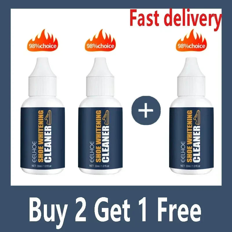 Shoe Whitening Cleanser Deep Cleaning Brightening Remove Yellow