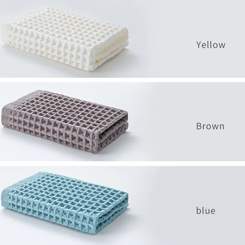 Bath Towels For The Body Waffles Weaves Cotton