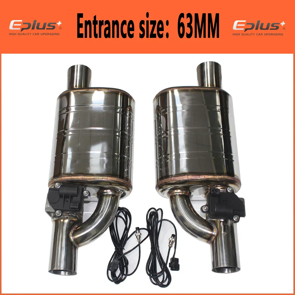 EPLUS 1 Pair 2pcs Car Exhaust System Electric