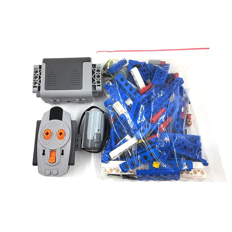 Technical RC APP Programmable Motor Crane Lift Robot