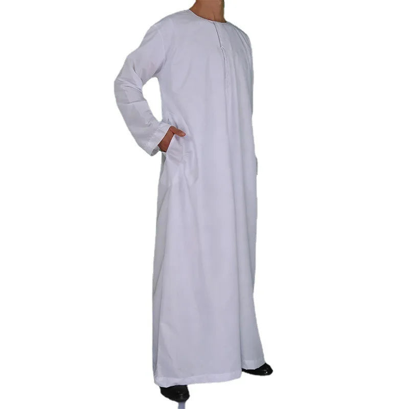 Men's Muslim Robe Middle East Islam Long Sleeve