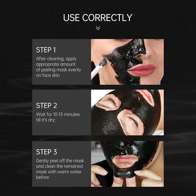 AUQUEST Blackhead Remover Black Dots Facial Masks NoseBamboo