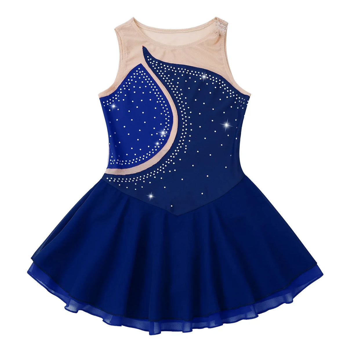 Figure Skating Dress for Kids Girls Stage Performance