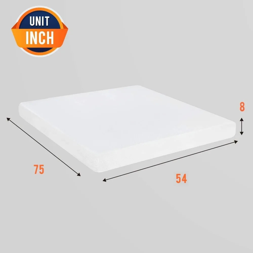 8 inch Gel Memory Foam Mattress for Cool