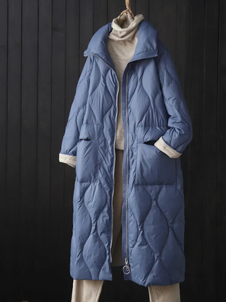 SEDUTMO Winter Fashion Long Duck Down Jackets Women