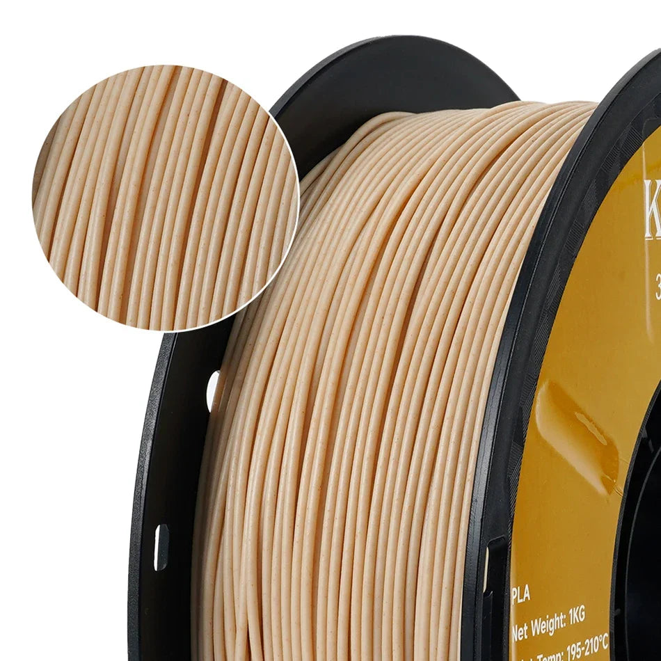 KINGROON 3D Printer Filament Wood PLA 1.75mm 1kg