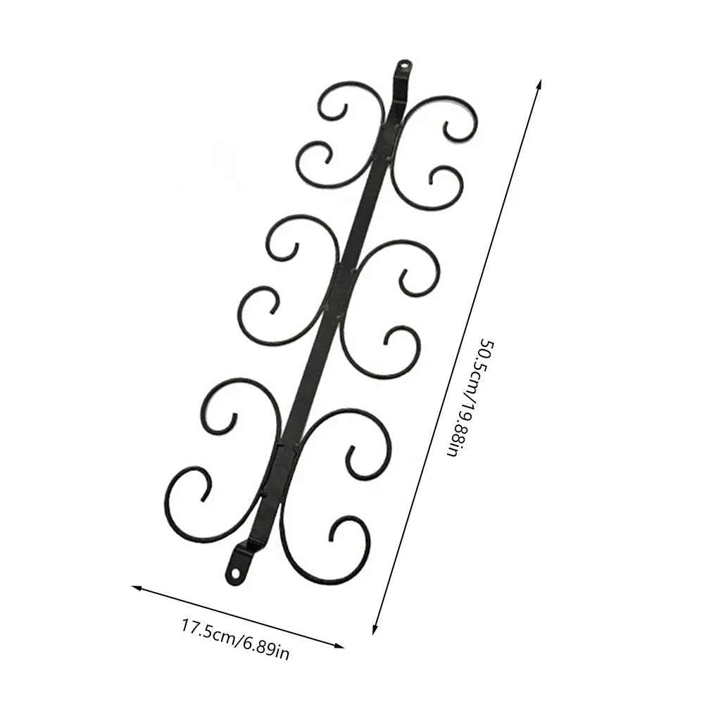 Metal Wine Glass Rack Holder Stemware Hanging Under