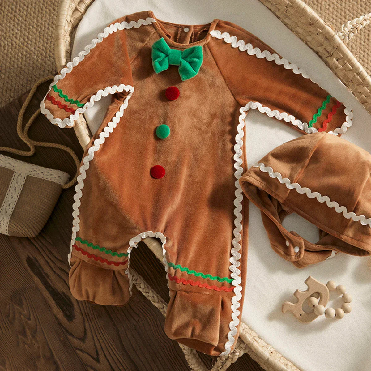 ma&baby 0-24M Christmas Baby Romper Newborn Infant Boy