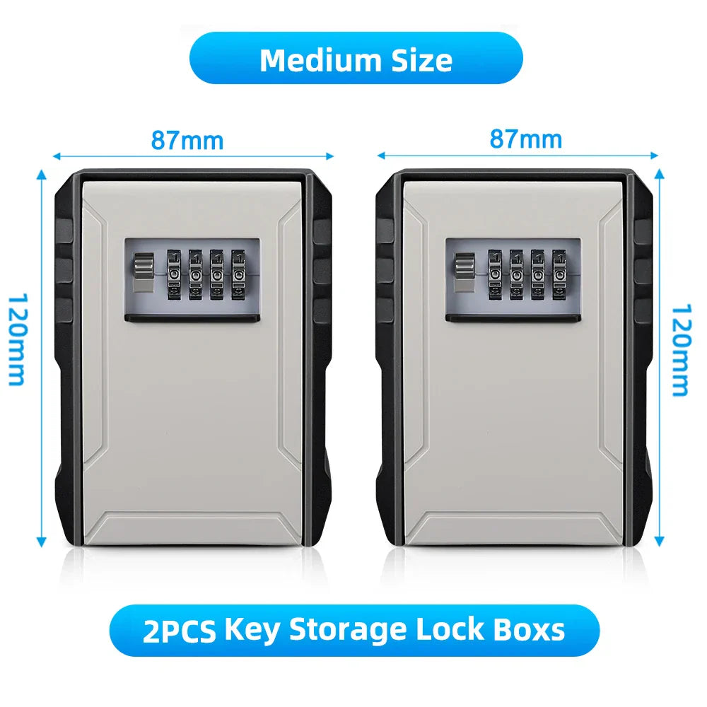 Elecpow New 4 Digits Password Key Box Metal