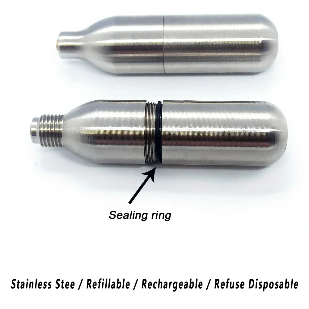 CO2 Refill Tank Refillable Cartridges for Home Brewing
