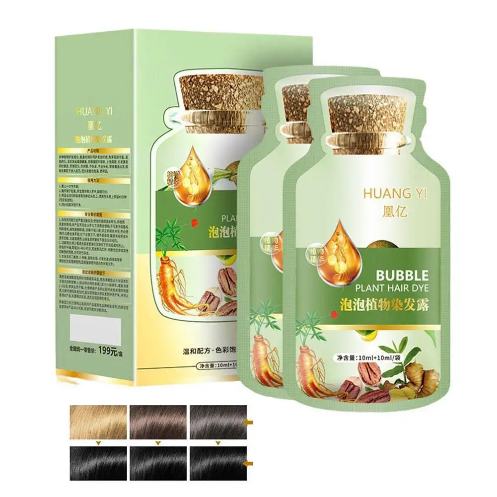 Permanent Hair Bubble Dye , Convenient And Effective