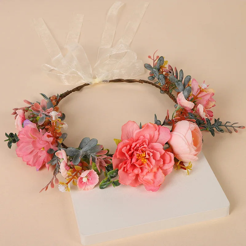 Boho Style Flower Headbands for Women Girls Floral
