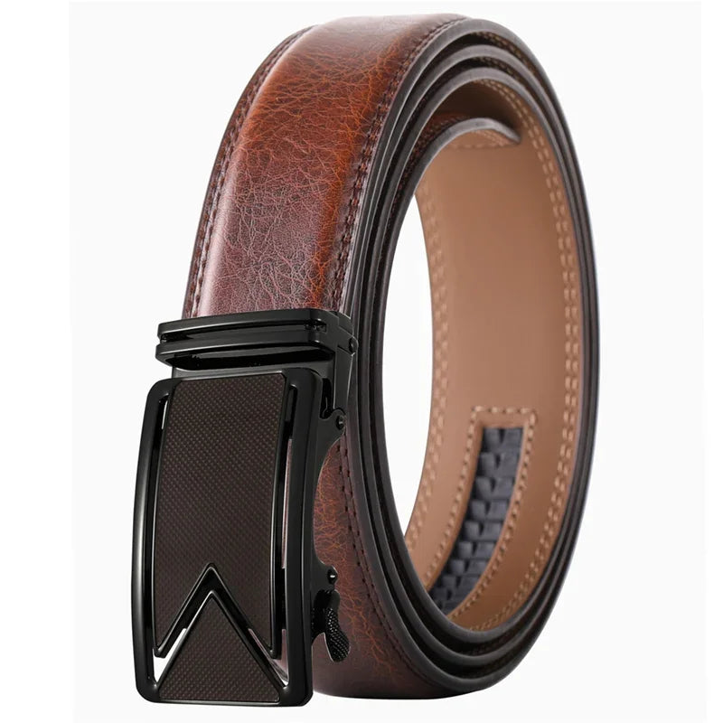 Plyesxale Men Belt 2024 Cowhide Genuine Leather Belts