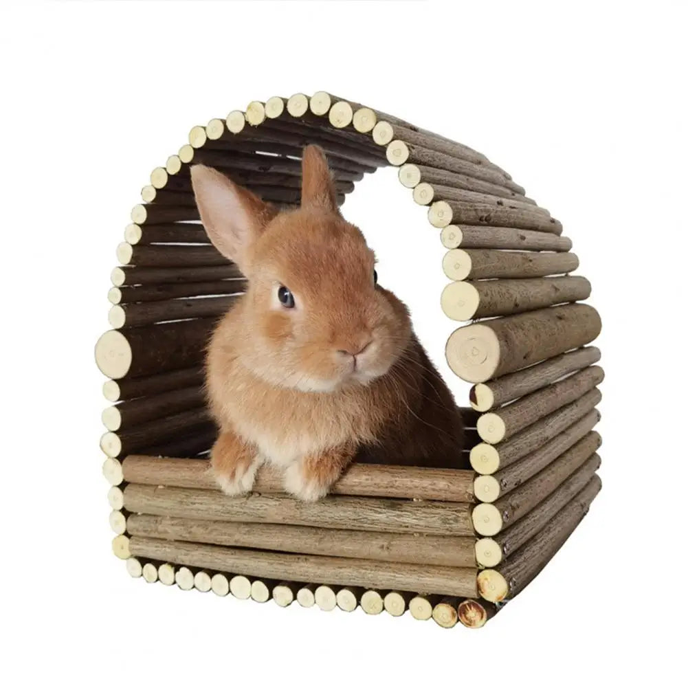 Small Animal Nest Shelter Rabbit House Teeth Grinding