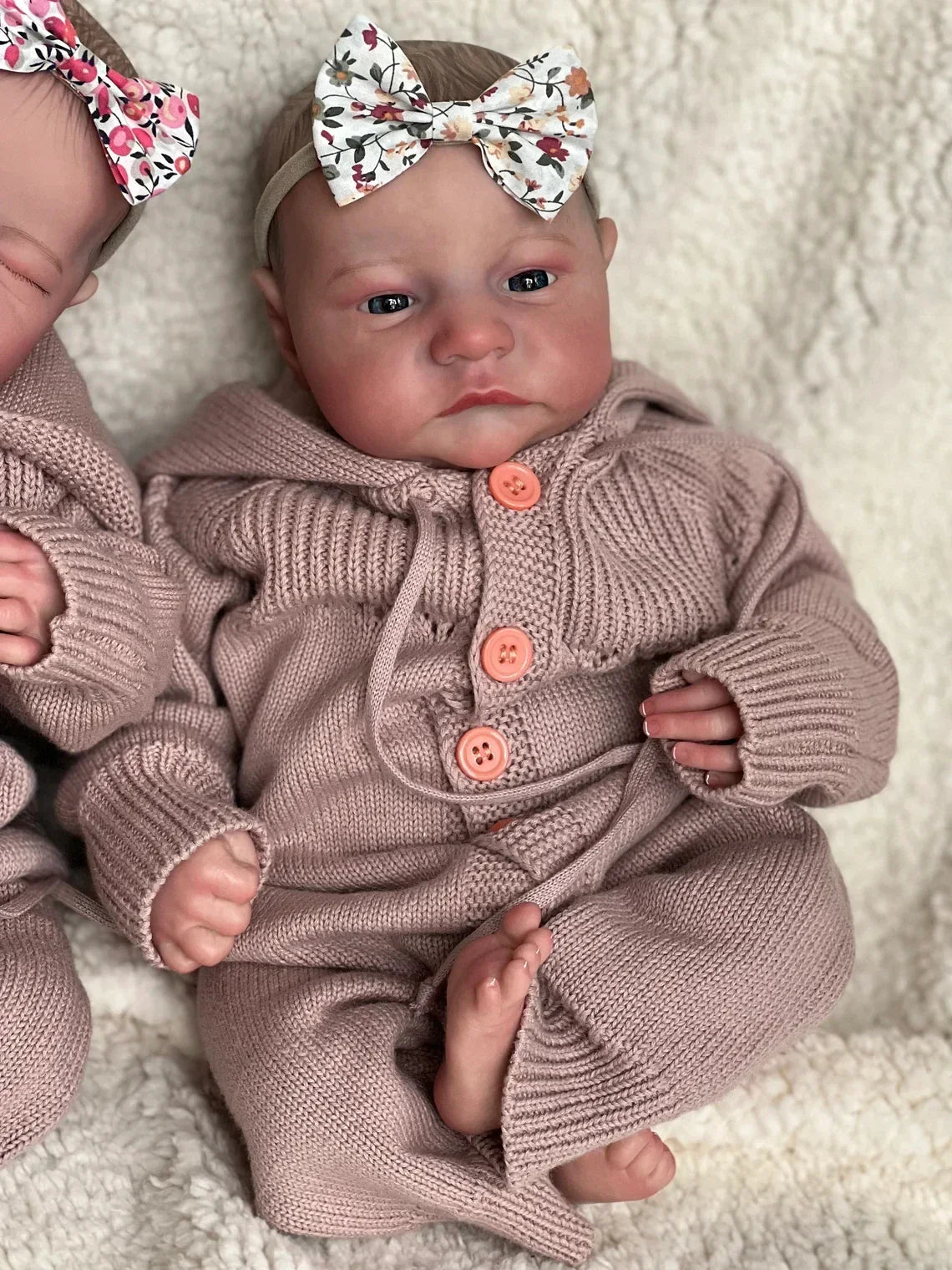 NPK 19inch Already Painted Finished Reborn Baby Doll