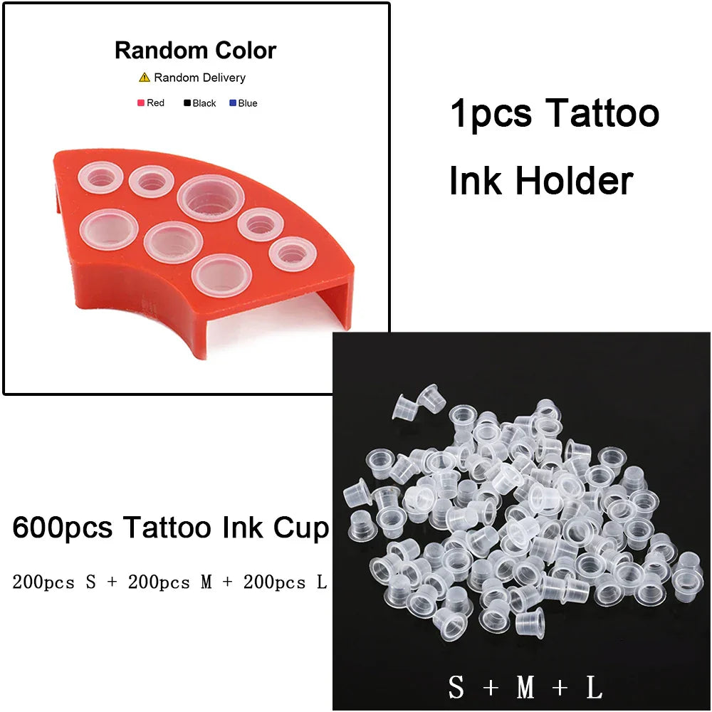 Hot 7/8/23 Holes Tattoo Ink Cup Holder Stand