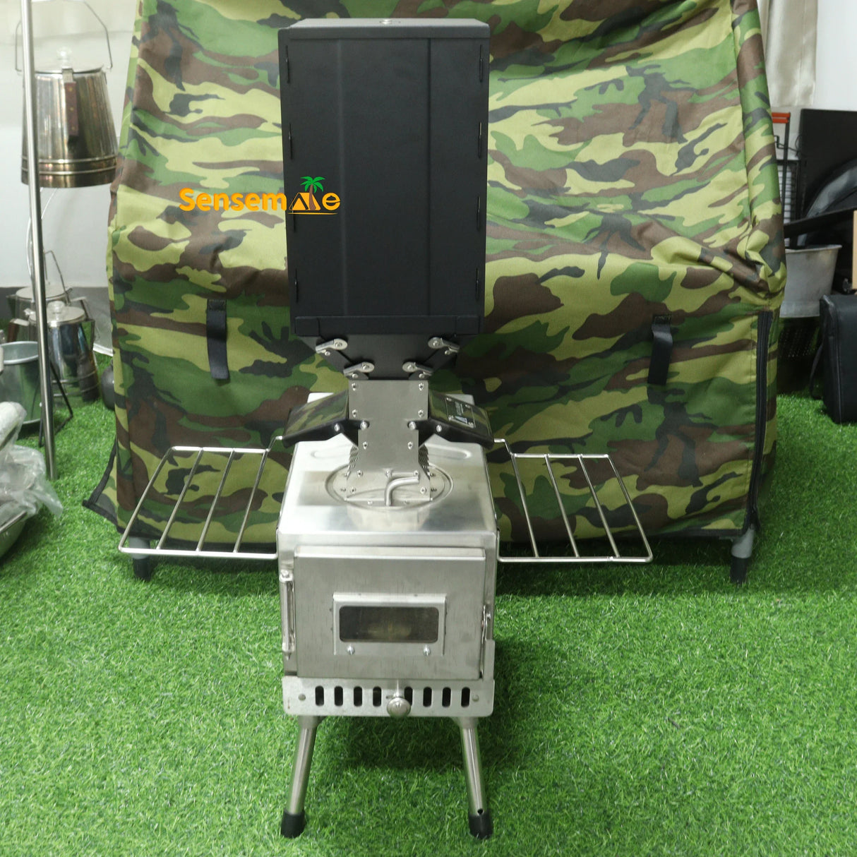 Portable Windproof Outdoor Pellet Fire Wood Heater