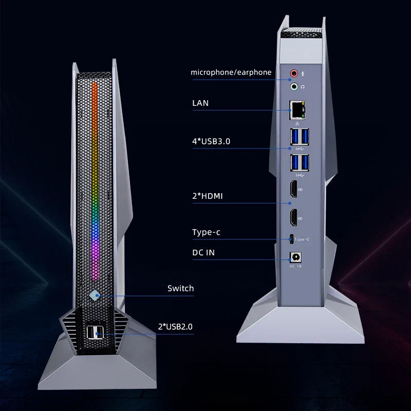 Mini PC Gamer 12th Gen i9 13900H i7