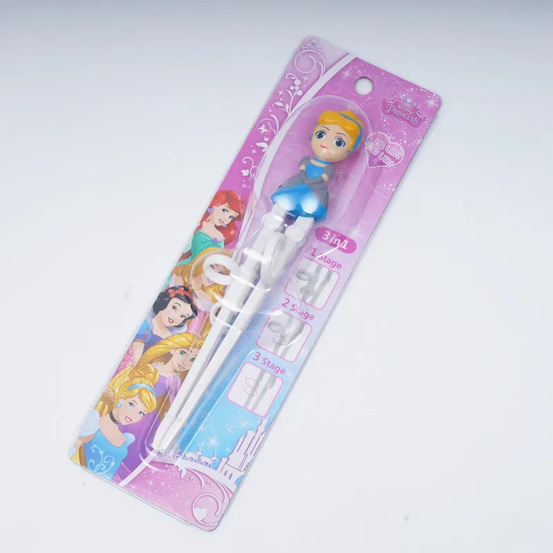 Disney Princess Kids Feeding Frozen Elsa Chopsticks Marvel