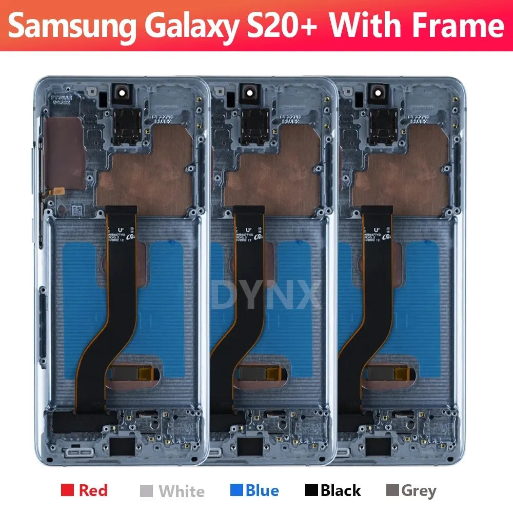 6.7" Screen For AMOLED S20 Plus With Frame