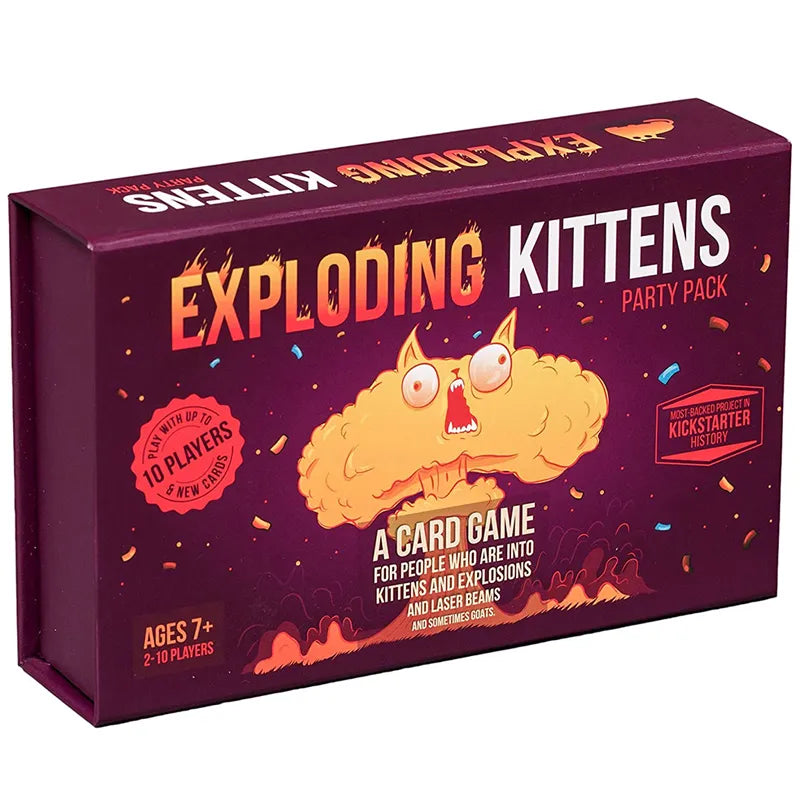 Exploding Kittens 4 in 1 Set Family Party