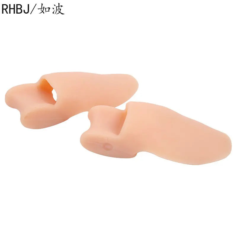 2Pcs Silicone Gel Thumb Corrector Bunion Foot Toe
