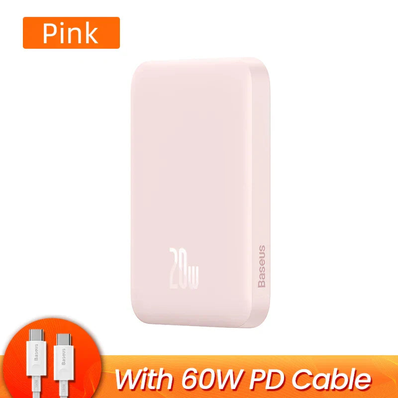 Baseus 6000mAh Power Bank Magnetic Wireless Charger 10000mAh