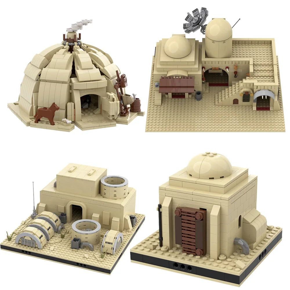 MOC Space Wars Desert Power Plant Desert Village