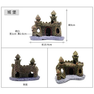 Creative Landscaping Car Robot Dog Transformers Theme Fish