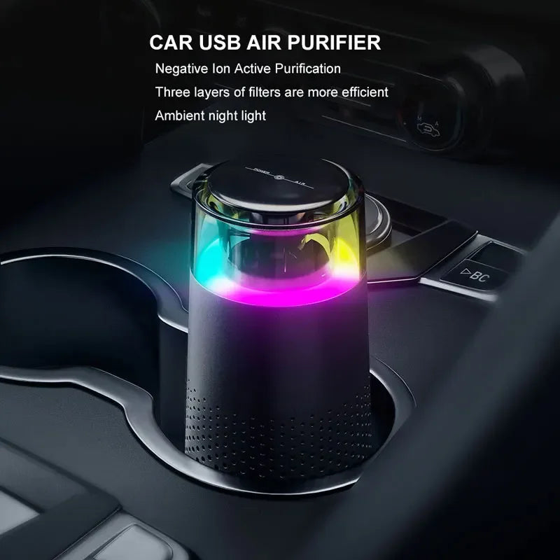 Negative Ion Air Purifier HEPA Filter Small Removal