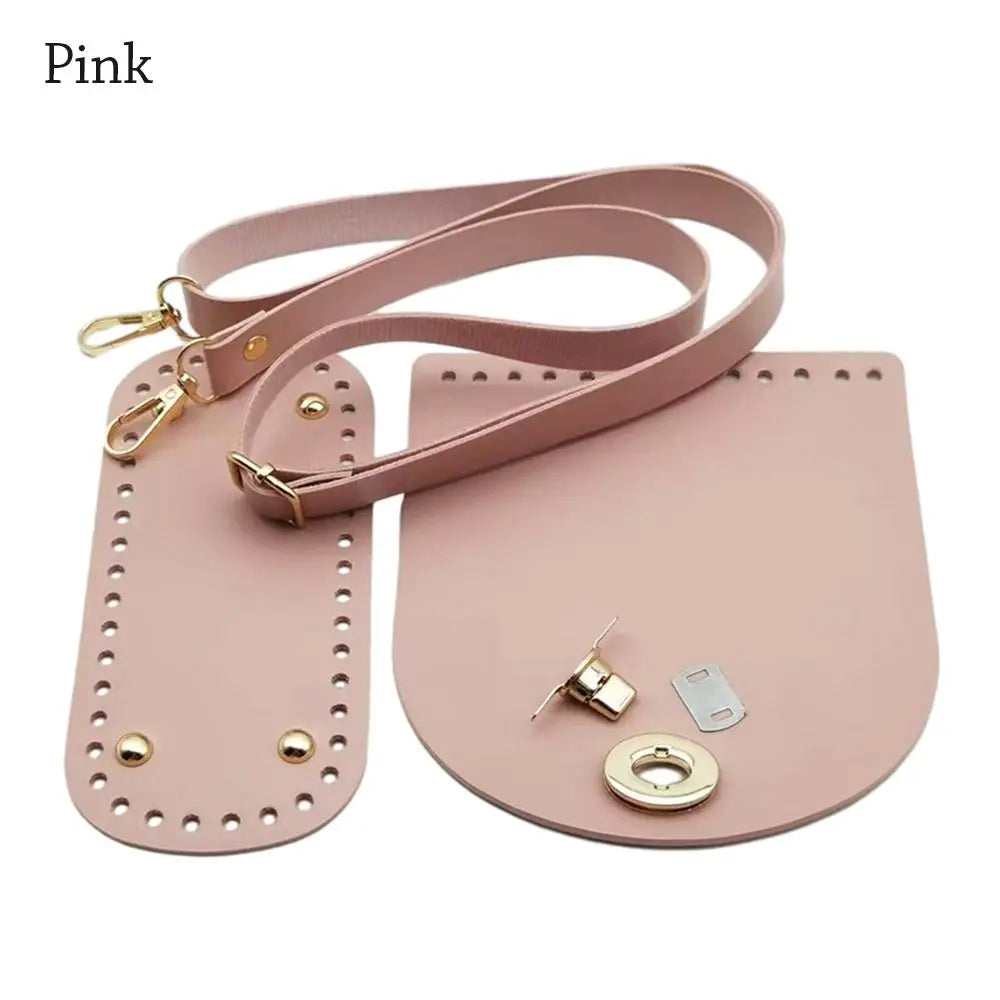 Handmade Leather Bag Strap For DIY ShoulderHandbag Woven