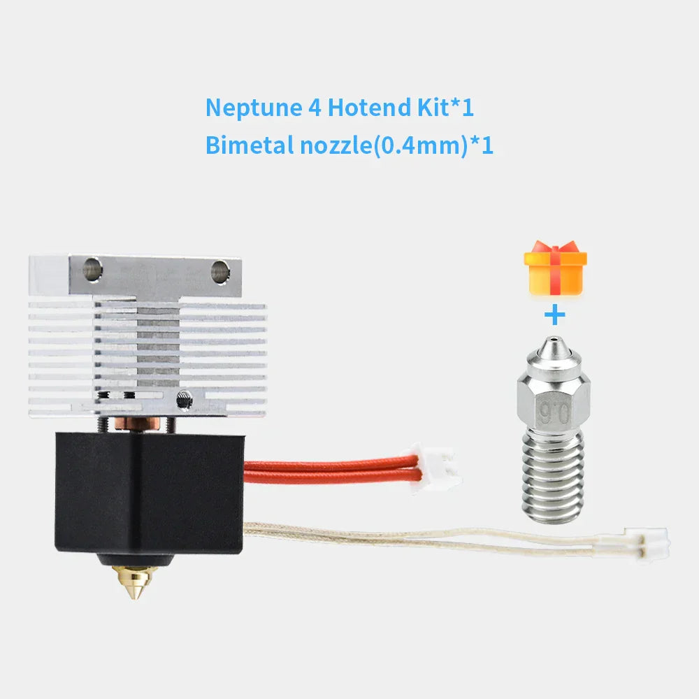 Neptune 4 Hotend Kit Upgraded Kit Bimetal Nozzle