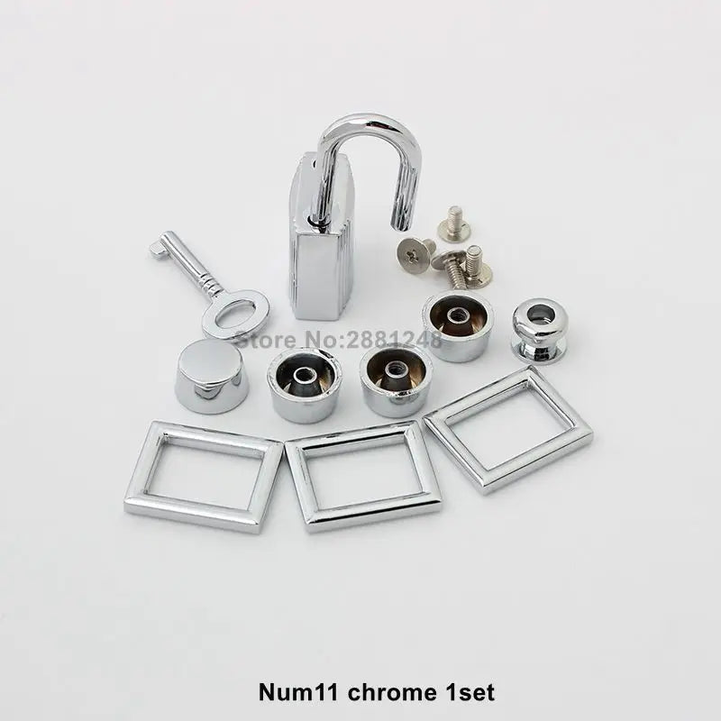 New Rectangle Eyelets Hanger Metal Lock for Bag
