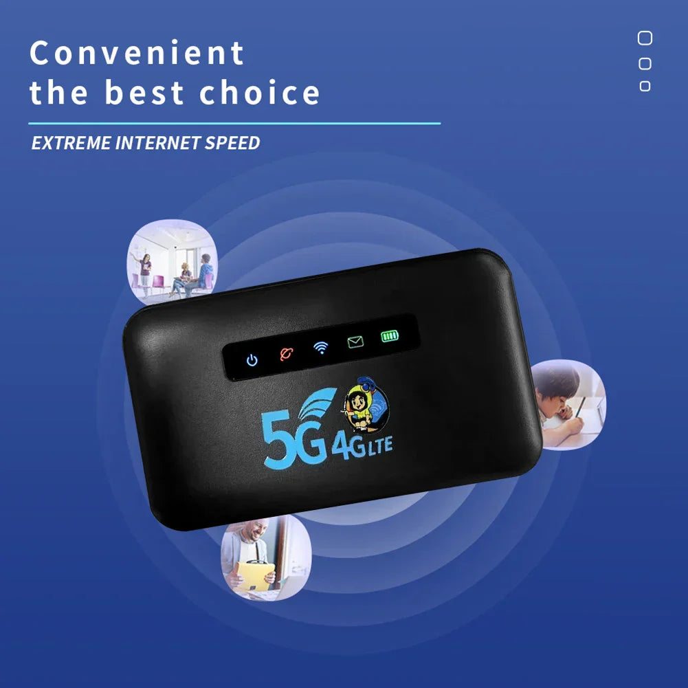 4G/5G Mobile WIFI Router 150Mbps 4G LTE Wireless