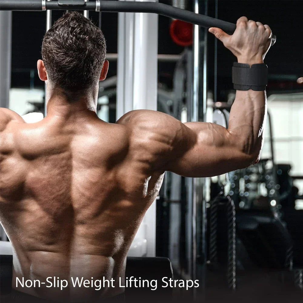 1Pair Weight Lifting Straps with Wrist Support,Wrist Straps