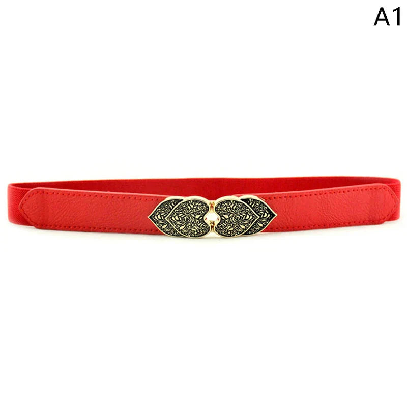 Women Bowknot Cummerbunds 1PCS Elastic Bow Wide Stretch