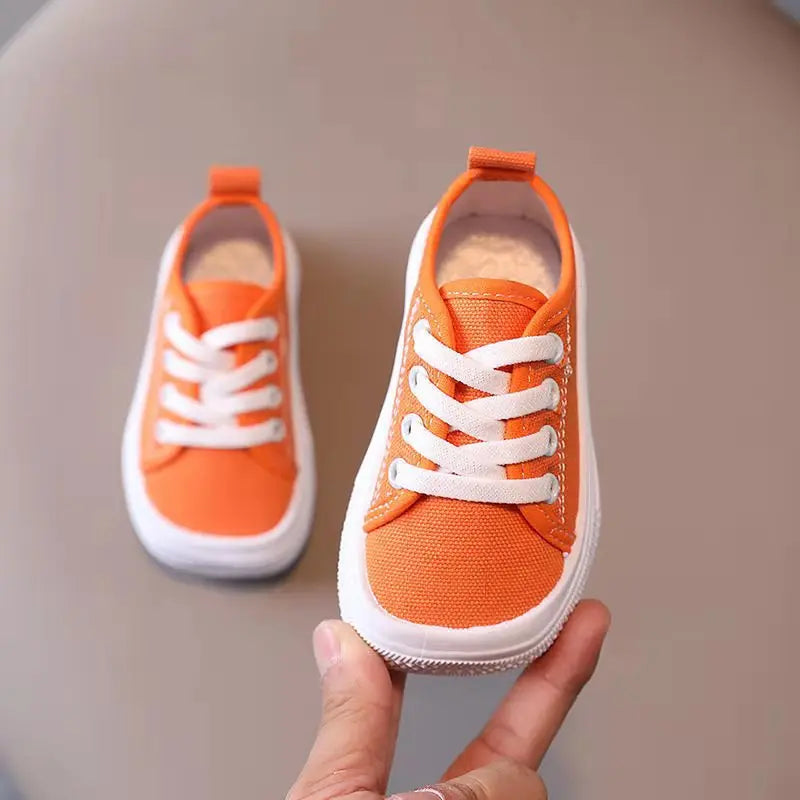 Girls Shoes Fashion Leisure Shoe Children's Canvas Shoes
