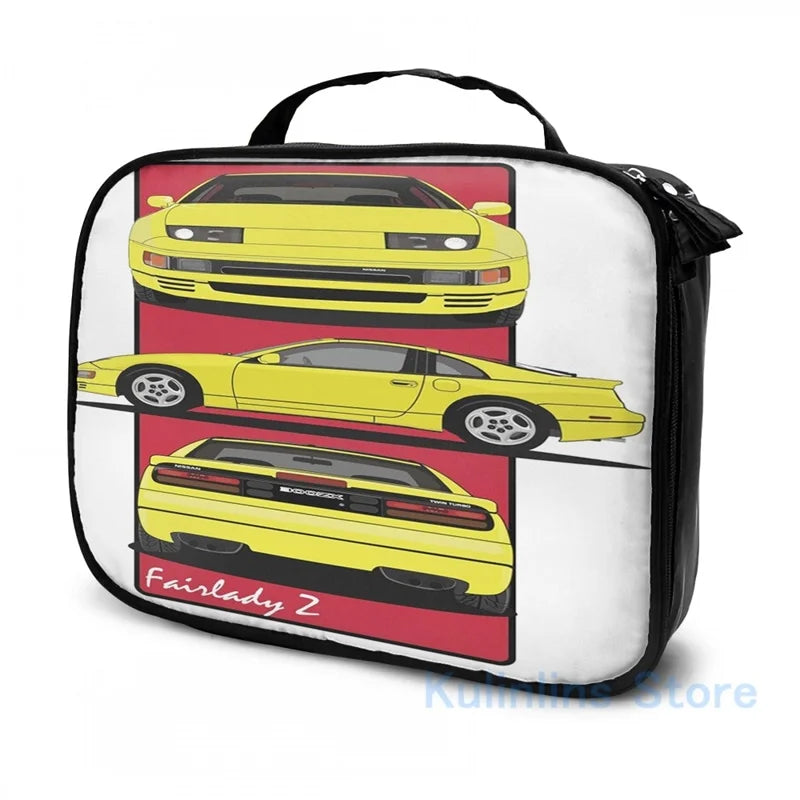 Funny Graphic print Nissan 300zx USB Charge Backpack