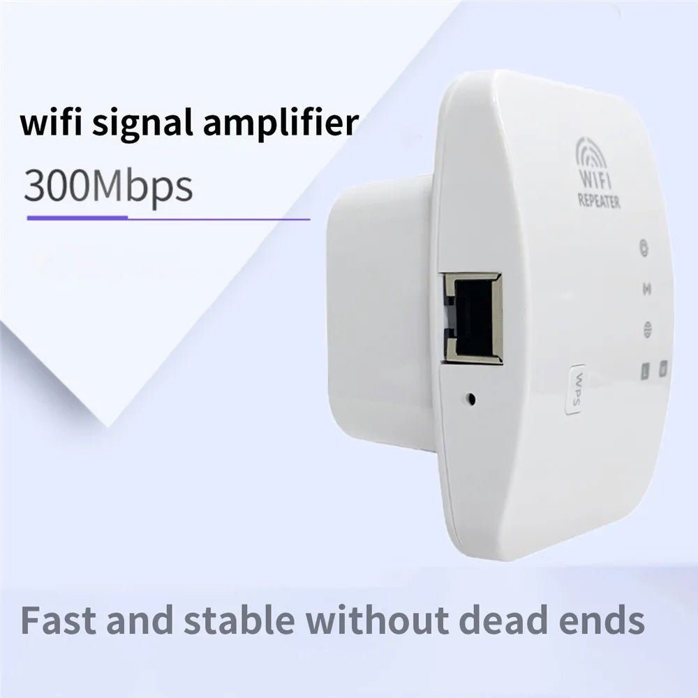 JCKEL Wireless WiFi Repeater WiFi Extender 300Mbps Router