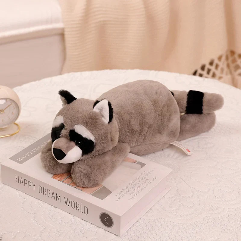 Cute Raccoon Crocodile Sloth Fox Animals Soft Plush