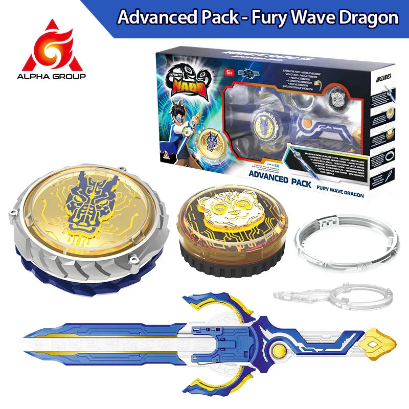 Infinity Nado 6 Advanced Pack-Fury Wave Dragon Metal